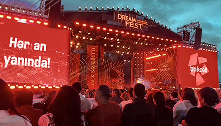 Эмоции «Dream Fest» с компанией «Bakcell»