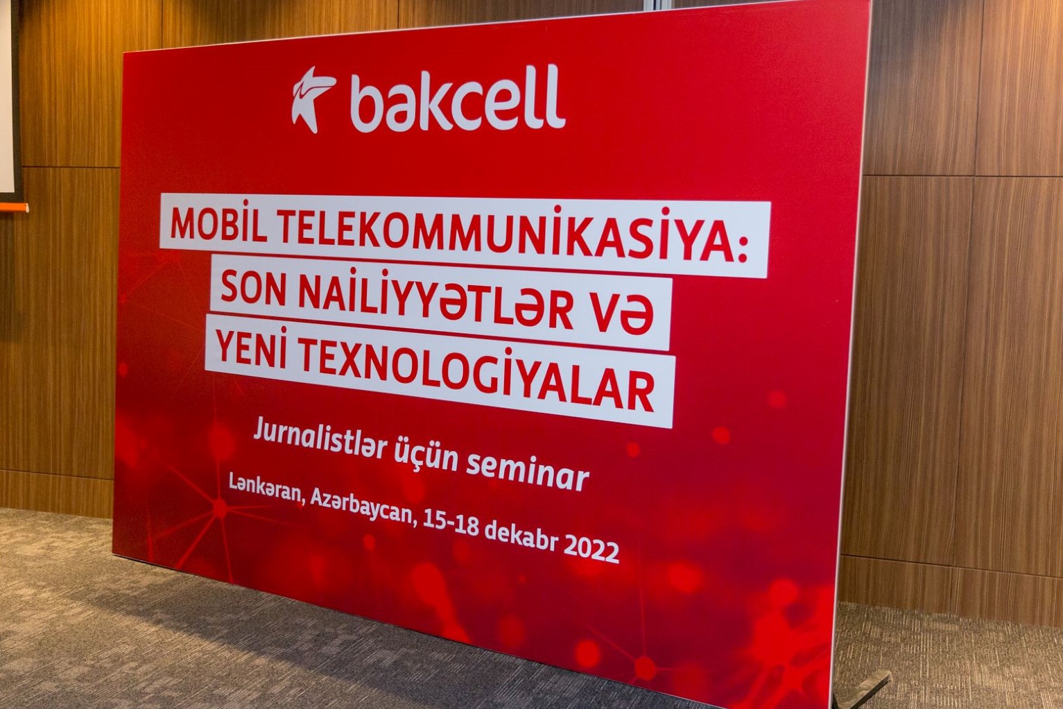 Bakcell jurnalistlər üçün seminar keçirib