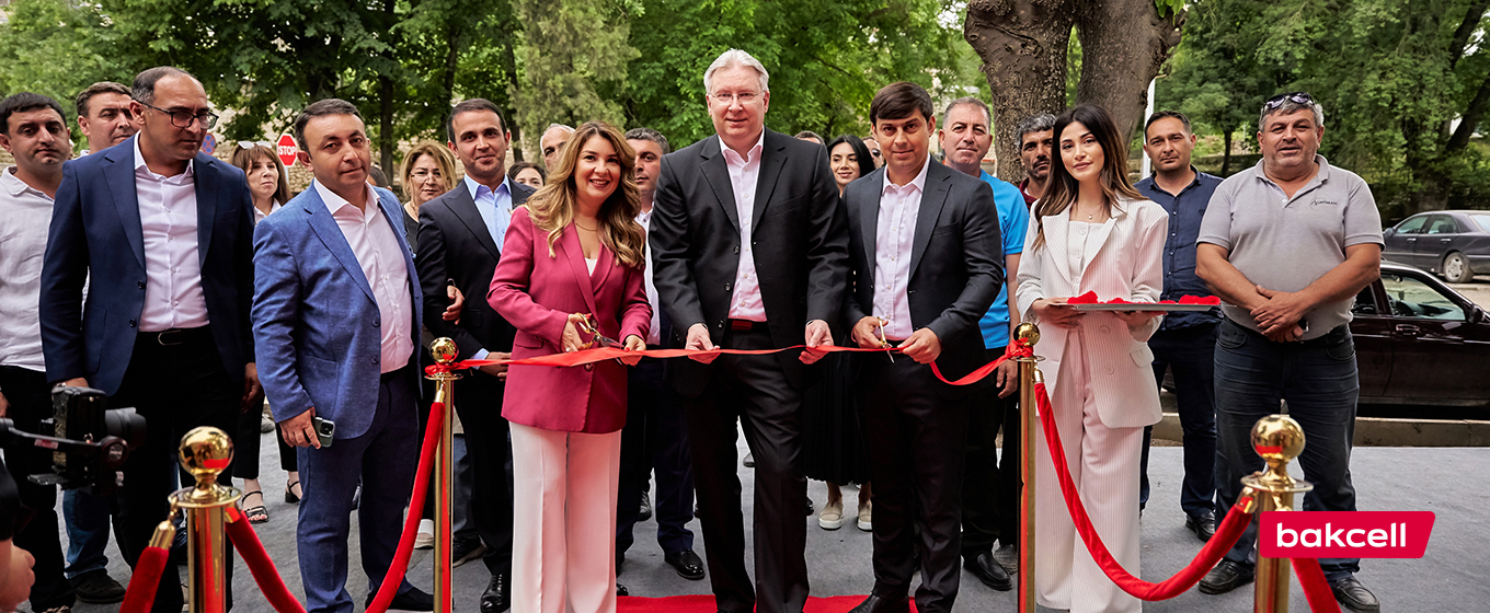 BAKCELL ŞUŞADA YENİ MAĞAZASINI TƏQDİM ETDİ