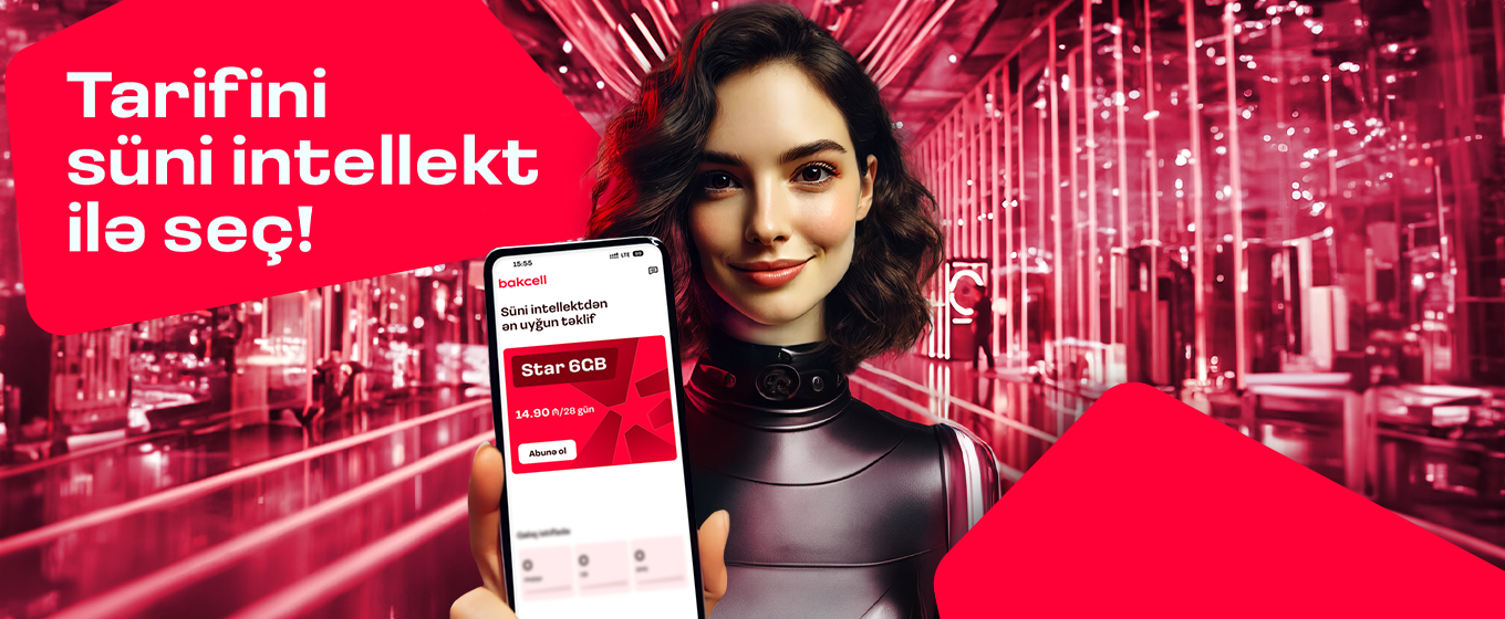 "Bakcell" introduced AI-powered "Tariff Advisor" in its app
