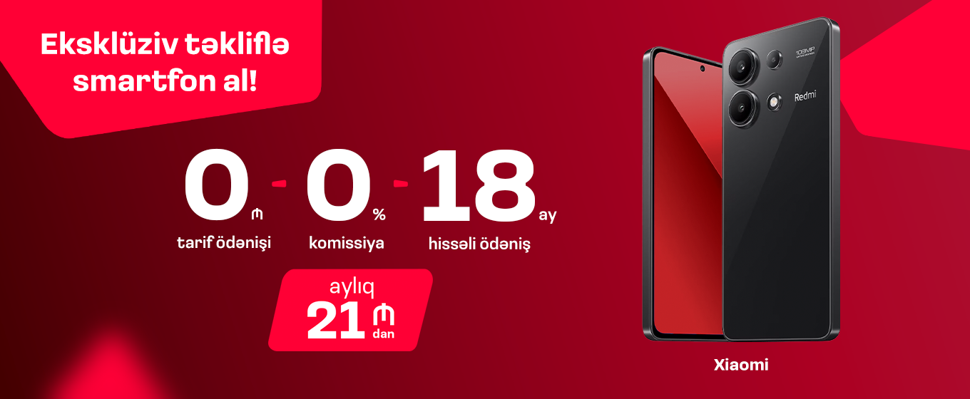 “Bakcell”dən eksklüziv təkliflə smartfon al